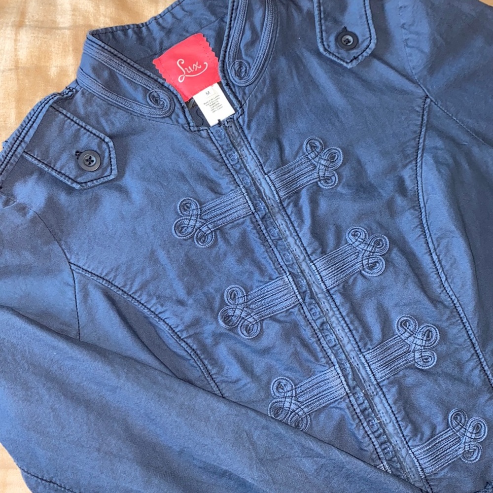 🎉HP🎉 Urban Outfitters Lux Peplum Jacket
